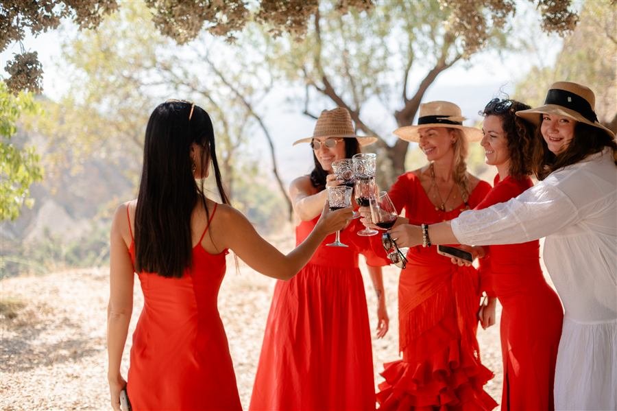 Celebrating the harvest at Arraigo del Amor