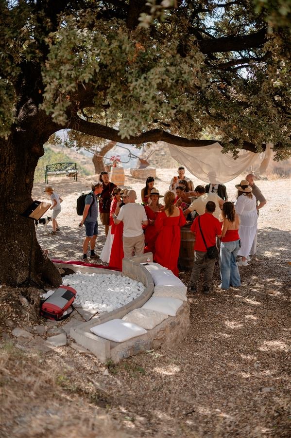 Celebrating the harvest at Arraigo del Amor