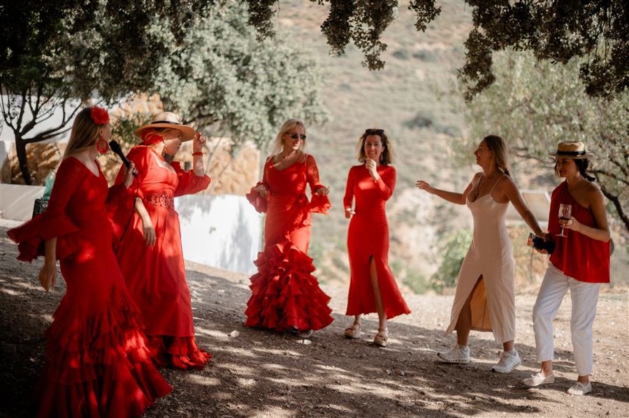 Celebrating the harvest at Arraigo del Amor