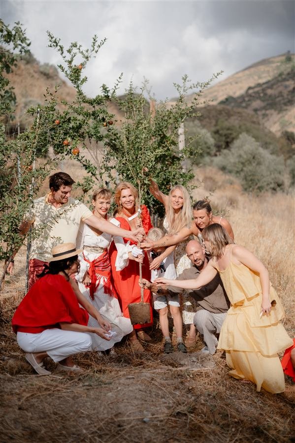 Celebrating the harvest at Arraigo del Amor