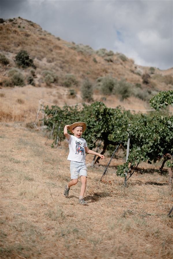A family afternoon at the vineyard